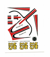 # 54 Don Edmund DECAL SHEET