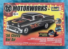 Motorworks ‘56 Chevy Bel Air Revell 85-1257 1/24 Scale