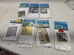 Lot Of 7 Eduard Detailing Photoetched Accessories Open Sealed