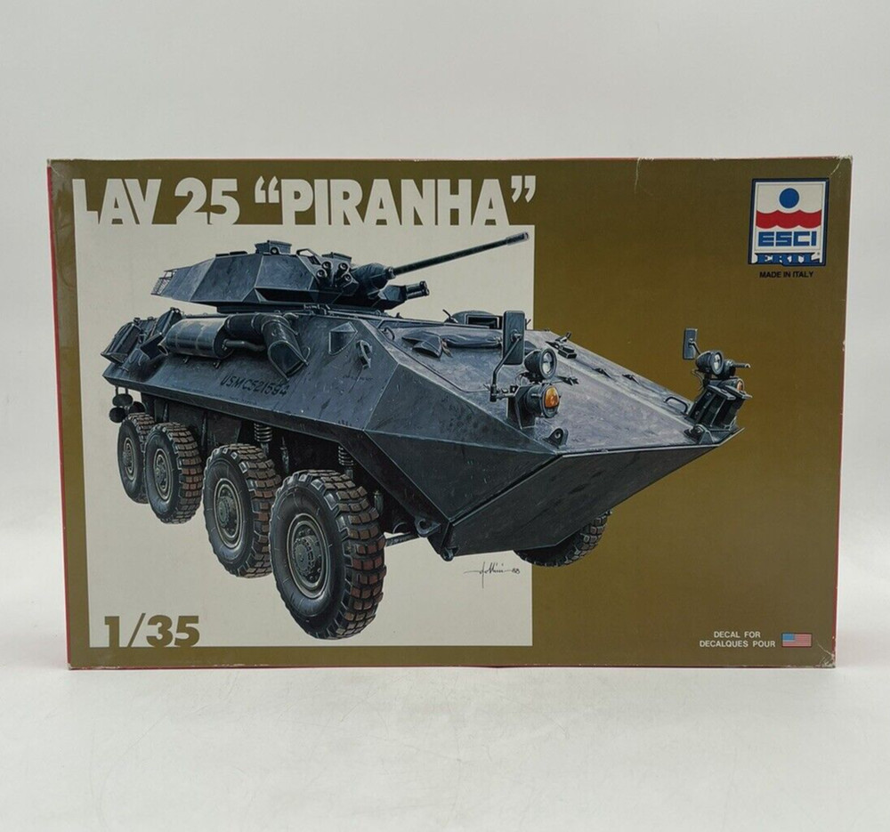 ESCI Ertl Lav 25 Piranha 1/35 Scale Plastic Model Kit No. 5033