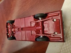 1966 Ford Thunderbird Plastic Promo Model 1:25 Scale Maroon