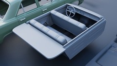3d Printed 1/25 1968 Plymouth Valiant 100 4 Door Model Kit