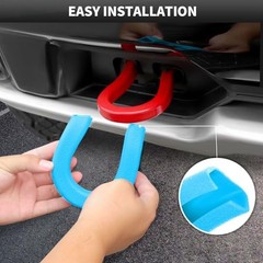 Tow Hook Cover Fit for 2007-2025 Chevy for Silverado 2007-Present Blue