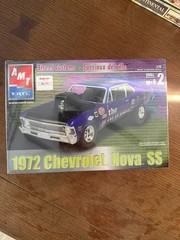 AMT 1972 Chevy Nova SS Model Car Kit Sealed 1:25