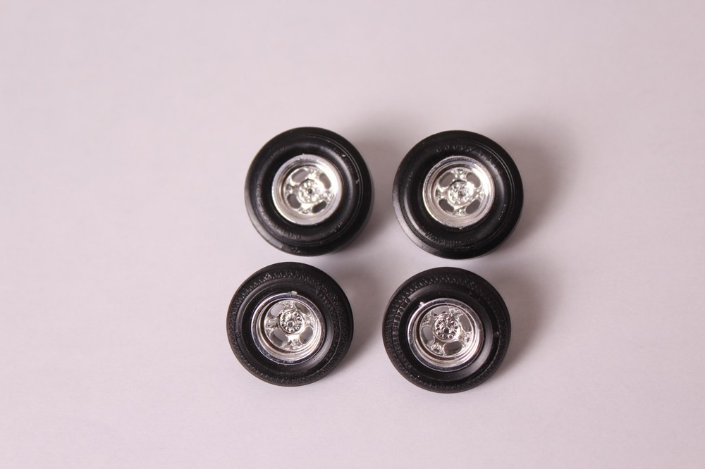 Amt model car tires and rims