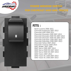 Power Window Switch Passenger Front Right, Rear Left or Right | Window Buttons |
