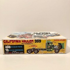 AMT 1:25 Peterbilt California Hauler 359 Semi Truck Model Kit #AMT866/06