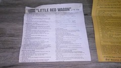 Lindberg Model car kit ” Little Red Wagon” 1965 Dodge hot rod truck Z159