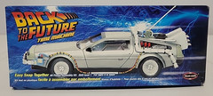 Polar Lights Back to the Future Time Machine Model Kit Snap Together