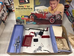Vintage 1960’s Monogram BIG T Custom Ford 1/8 Model Kit PC78 1098 PARTS ONLY