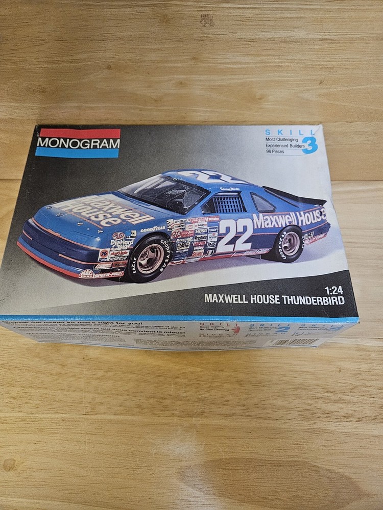 Monogram #22 Maxwell House Sterling Marlin 1/24 #2942 Open Box COMPLETE Kit