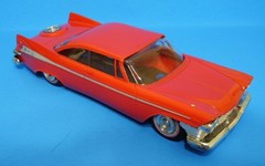 Jo-Han 1959 Plymouth Promo, Red. Free Shipping. READ The Description.
