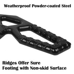 Eapele Tow Hitch Step For 2 Inch Receiver Universal Anti Slip Bumper