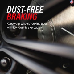 Power Stop SC8063 Rear Brake Kit With Semi-Coated Brake Rotors and Ceramic