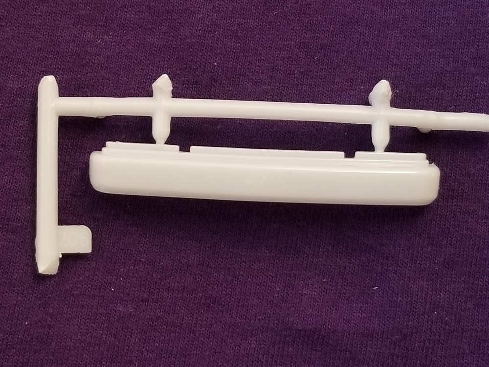 1991 Chevy S-10 Lowrider CUSTOM FRONT BUMPER from Revell 1:25 Model 91 Chevrolet