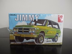 AMT GMC Jimmy 4×4 “JIMBO” Plastic Model Kit AMT1219/12 Scale 1:25 NEW SEALED