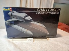 ‘82 Revell Challenger Shuttle & Booster Rockets Space Ship Model Kit Sealed