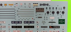 REVELL Jaguar XK-E Type Coupe 1/24 Waterslide Decal Sheet Dash Cluster Hi Detail