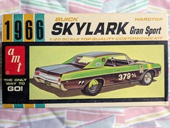 ULTRA RARE! *ORIGINAL VINTAGE AMT 1966 BUICK SKYLARK GRAN SPORT KIT *SUPER NICE!