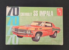 Vintage Model #Y739 AMT 1970 Chevrolet SS Impala Customizing Kit – Open/Unbuilt