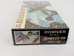 Vintage Airfix-72 DORNIER 217 E.2. Scale Model Kit With Stand *Sealed 1:72 Scale