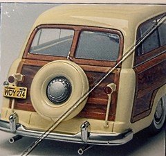 🔥49 MERCURY WOODY WAGON STOCK BODY ONLY – REVELL 4996 – MODEL CAR KIT PARTS LOT