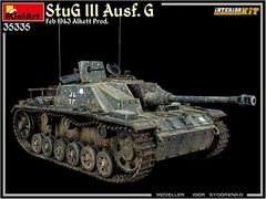 German Army Sturmgeschutz III Assault Gun G-type Feb 1943 Model kit MA35335 Tank