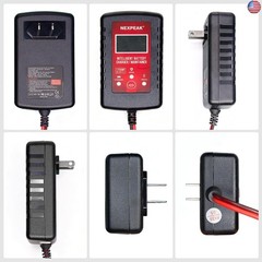 2-Pack Smart Fully Automatic 6V 12V Battery Charger Maintainer for Car, Marine,