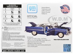 SKILL 3 MODEL KIT 1955 CHEVROLET BEL AIR “ROUTE 66” 1/25 BY ATLANTIS ALM-1374