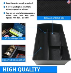 SHAOHAO for 2025 2026 Subaru Ascent Center Console Organizer for 2019-2026