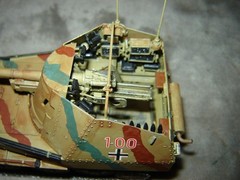 Built German Tank 5-1/2 inches long Well Built & Painted Excellent Cond Nice