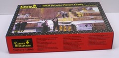 1/72 Scale WWII German, Panzer Crews In Winter, Ceasar