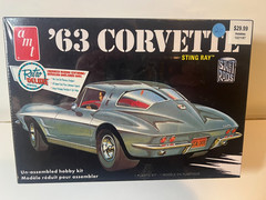 LOT OF 6 AMT, MPC AND REVELL SCALE MODEL CAR KITS
