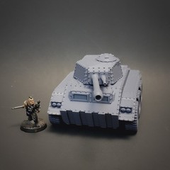 Bullfrog AFV (Imperial Guard Alternate Model For Tabletop Wargaming In Space)