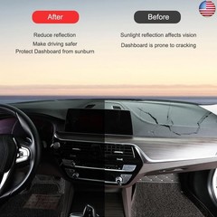 Dashboard Cover Compatible with Kia Sportage 2023 2024 2025,Leather Material