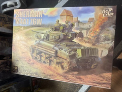 Border Model 1/35 M4A1(76)W Sherman #BT-046📌USA
