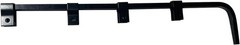 Pair Mud Flap Hangers Kit 30″ Use 24″ Wide Semi Truck Mudflaps Steel Straight