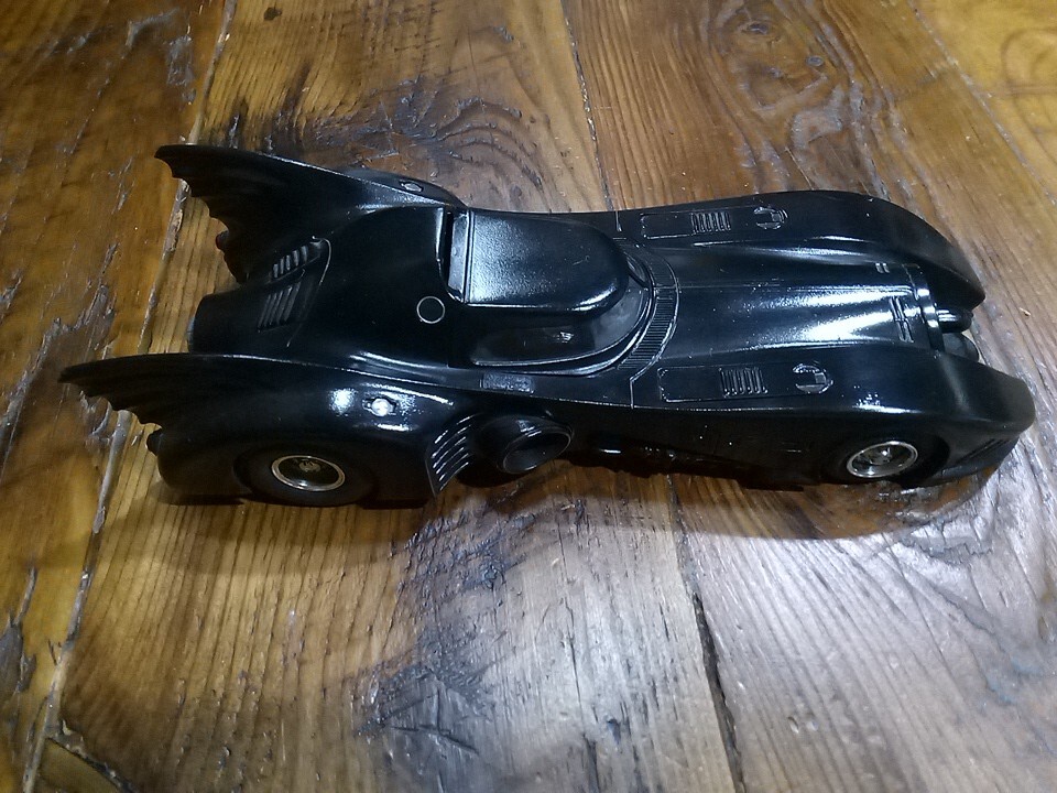 1989 Batmobile Model Toy Model Shield Vintage DC Comics