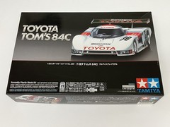 Tamiya 1/24 Toyota Toms 84C, Le Mans, Reissue with Cartograf decals