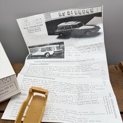 Vroom Citroen DS21 Break 1:43 Resin Kit Unbuilt France Unbuilt Resin Kit