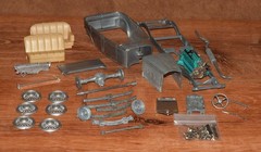 Hubley 1930 Packard Sport Phaeton Model Kit, Missing Parts, Invatory Included