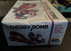 1995 Monogram Vintage Cherrybomb Bike Trailer Car Model Kit 1/24 Scale SEALED