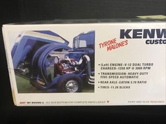 AMT 1157/06 KENWORTH TYRONE MALONE’S CUSTOM DRAG TRUCK MODEL KIT-NIB-1/25 SCALE