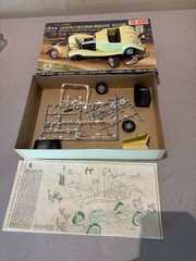Vintage Jo-Han 1/25 1934 Mercedes-Benz 500K Special Sports Roadster Kit GC-234