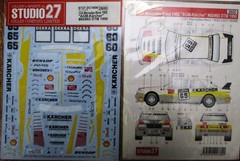DECAL: 1/24 S271006 1990 Karcher Mercedes 190E DTM Schumacher or Wendlinger