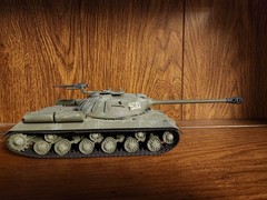 Vintage JS III Stalin Heavy Tank, Berlin WWII 1945, Hand Painted in the USA