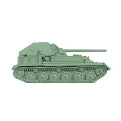 MRY-SFW 1/200 Soviet SU-76M 85mm D-5S Tank Destroyer