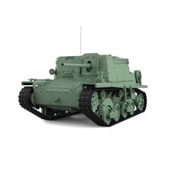 SSMODEL 682 1/72 25mm Military Italy Fiat-Ansaldo L40 47/32 Self-Propelled Gun
