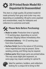 Harley Quinn Joker Unpainted DIY Model Kit 1:6 scale 3D Printed Statue Figure