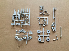 All American Models Resin 1955 Pontiac Safari Station Wagon + Donor Parts 1:25